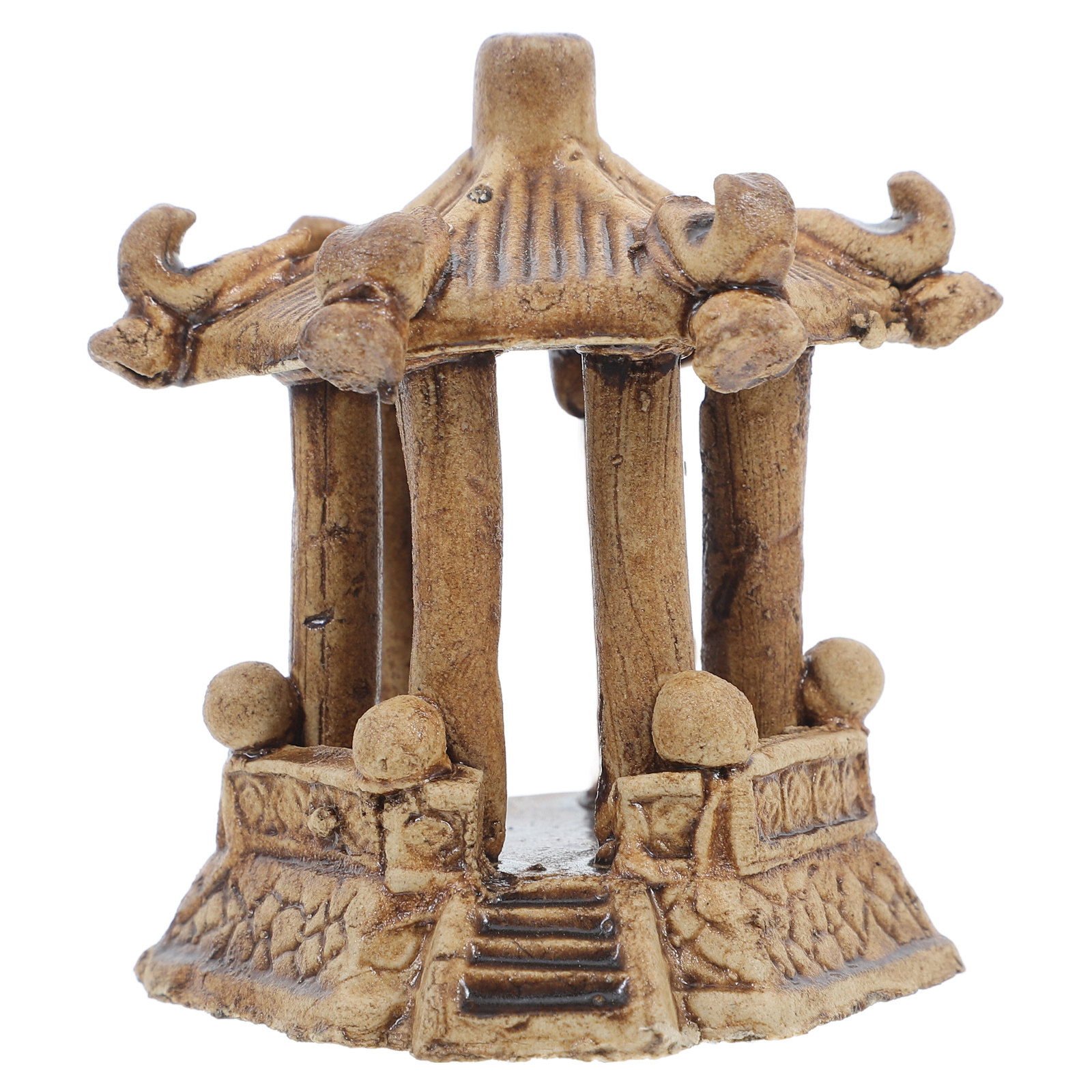 Bonsai Garden Miniature - Mini pagode hexagonale en céramique, décoration