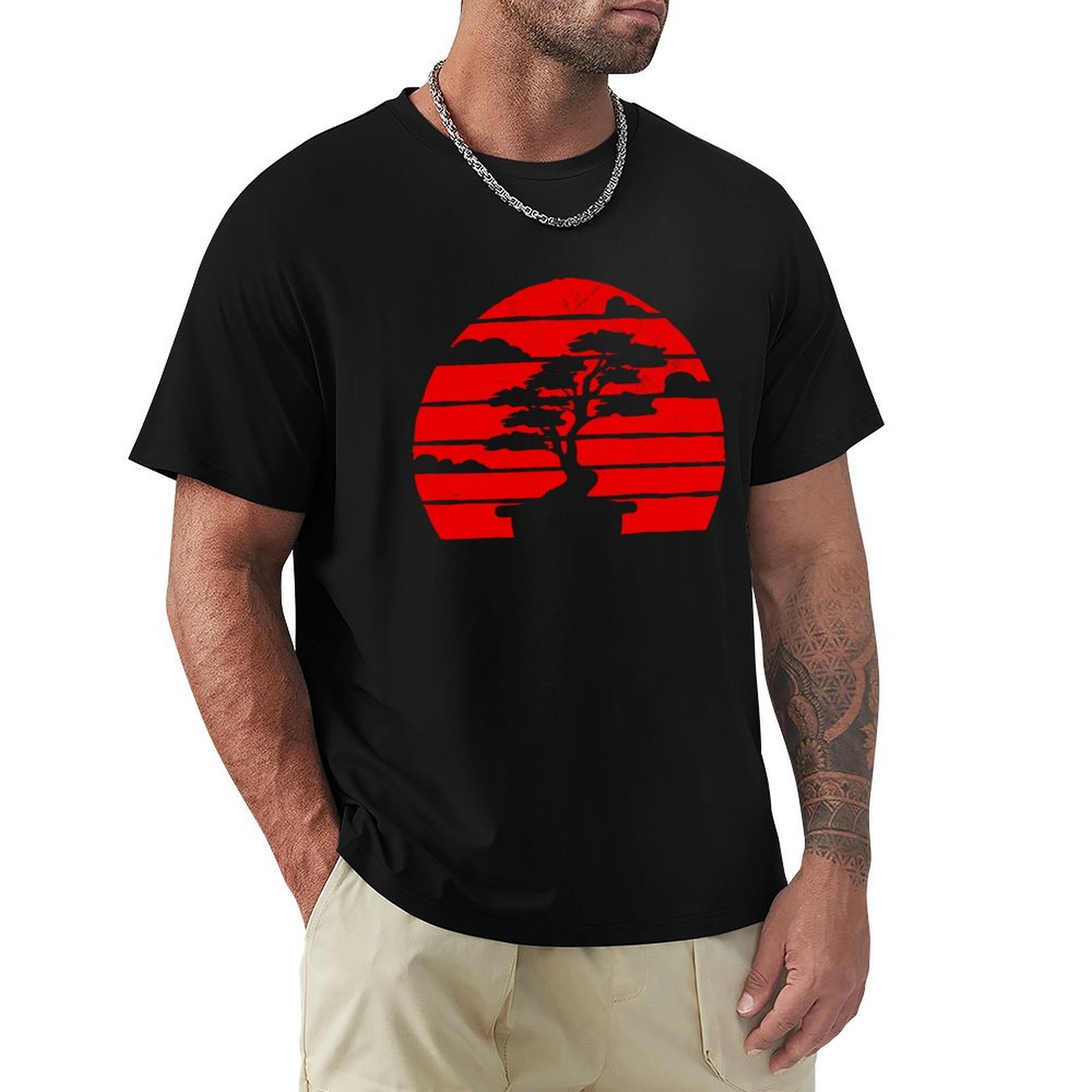 Bonsai Tree Garden Japan - T-Shirt léger pour sports de plein