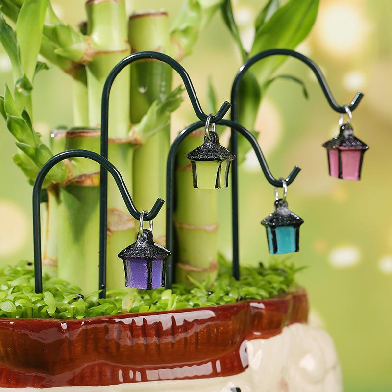 Bonsai Garden Landscape Design - Mini-piquets décoratifs lumineux pour jardin, design
