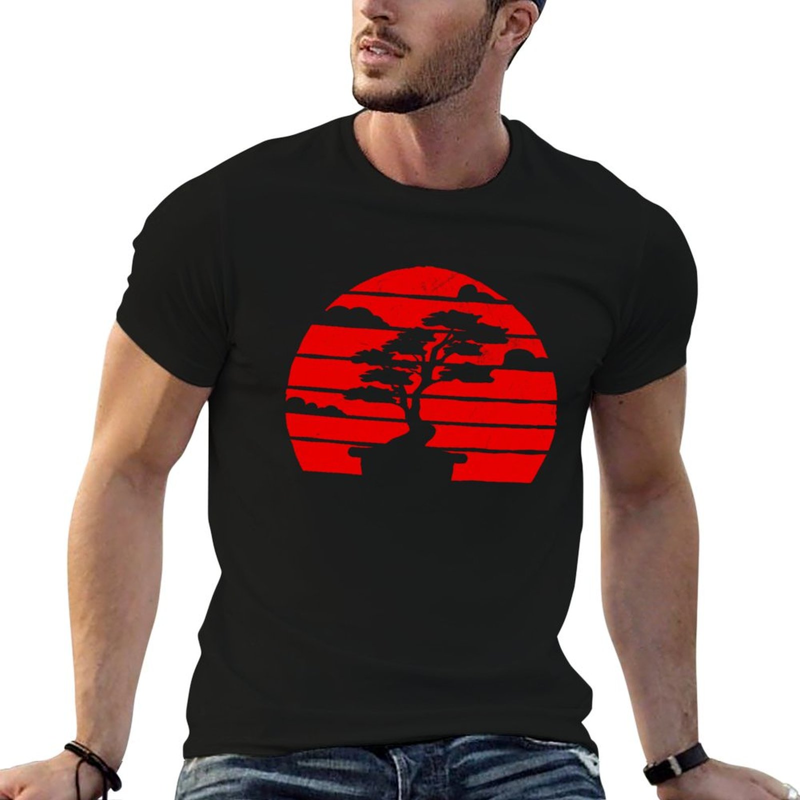 Bonsai Tree Garden Japan - T-Shirt à manches courtes pour usage