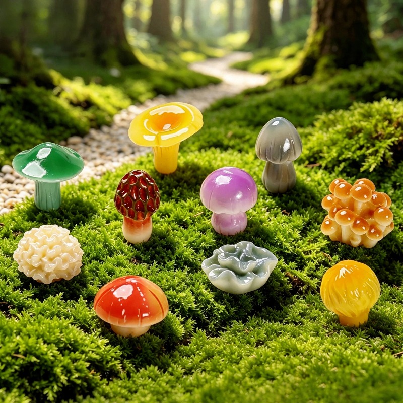 Bonsai Garden Miniature - 10 Pièces d'Accessoires Créatifs pour Jardin