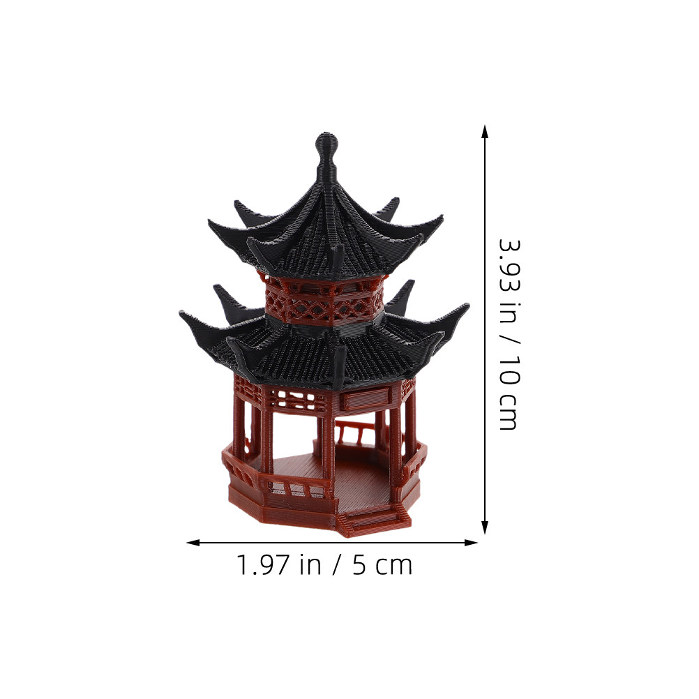 Sculpture de pavillon miniatur - Bonsai Garden Landscape Design avis et prix