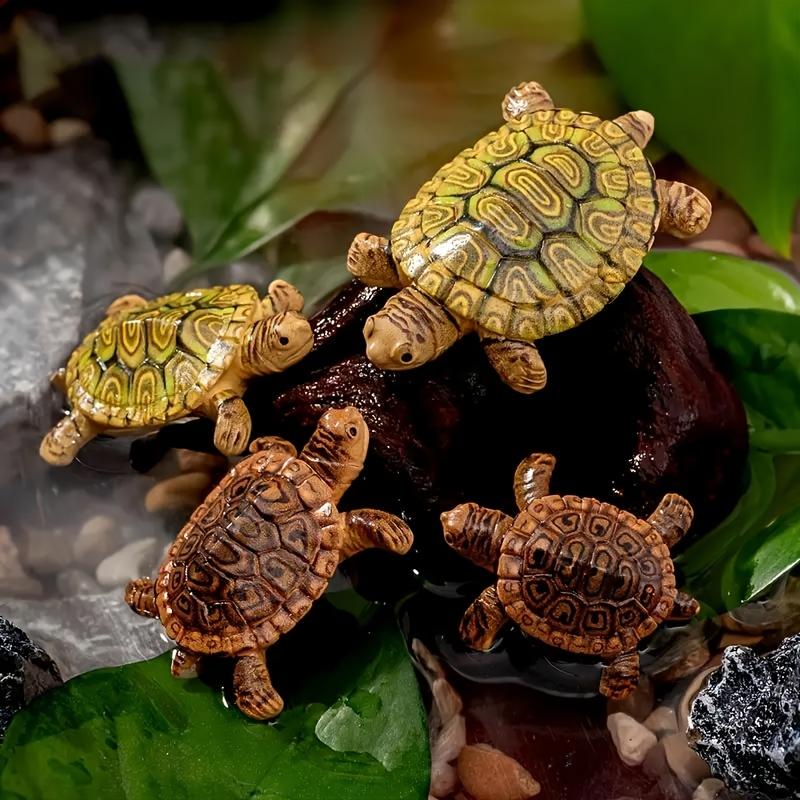 6 mini-statues de tortues pour - Bonsai Garden Miniature avis et prix