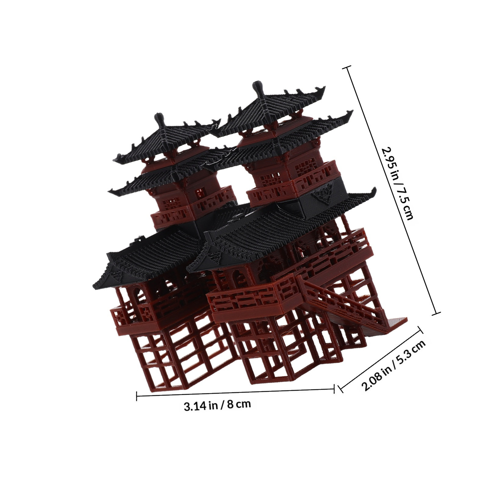 Miniature Pavillon Pagode Jume - Bonsai Garden Landscape Design avis et prix