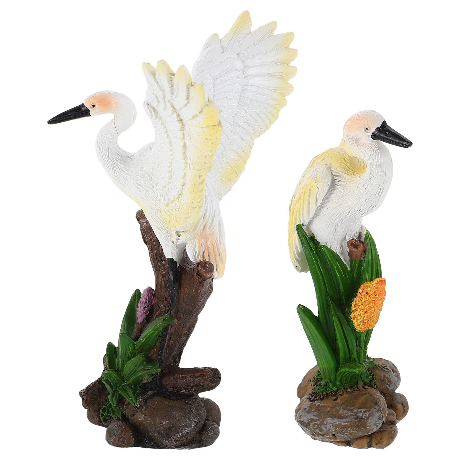 2 pièces de sculptures en rési - Bonsai Garden Landscape Design avis et prix