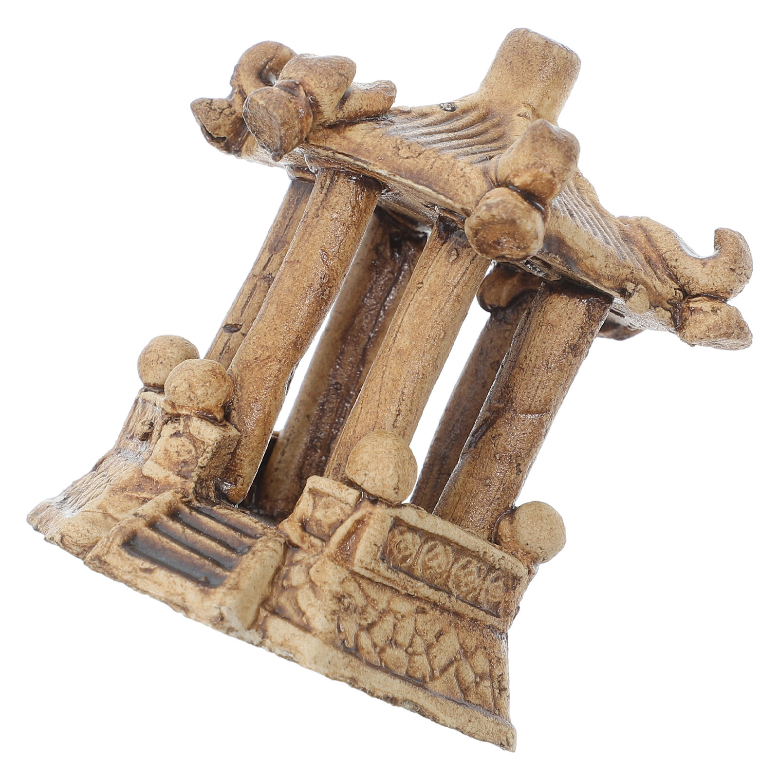 Mini pagode hexagonale en céra - Bonsai Garden Miniature avis et prix