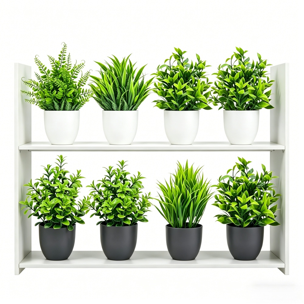 Lot de 4 mini-plantes artifici - Bonsai Gardenia avis et prix