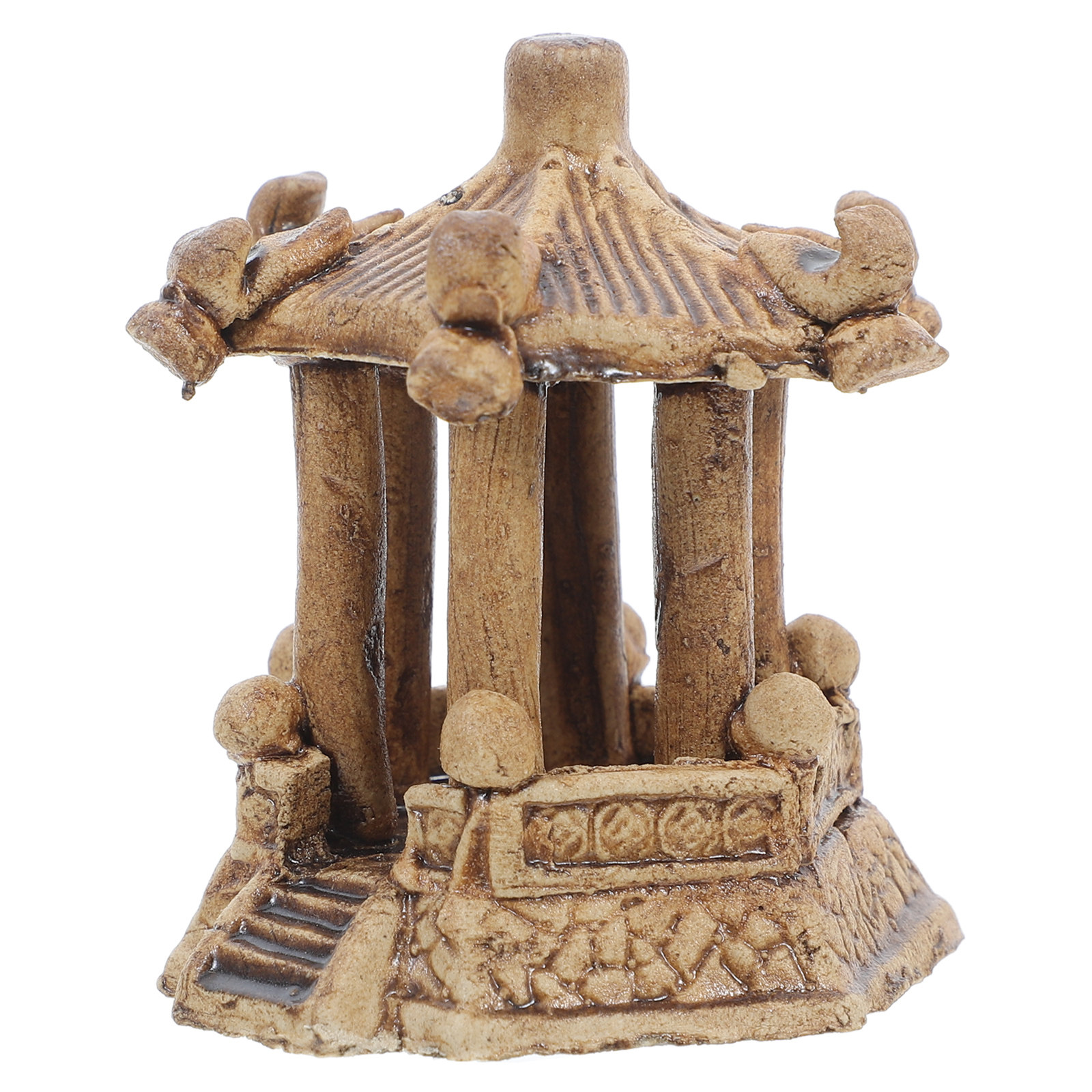 Statue de pagode hexagonale mi - Bonsai Garden Miniature avis et prix
