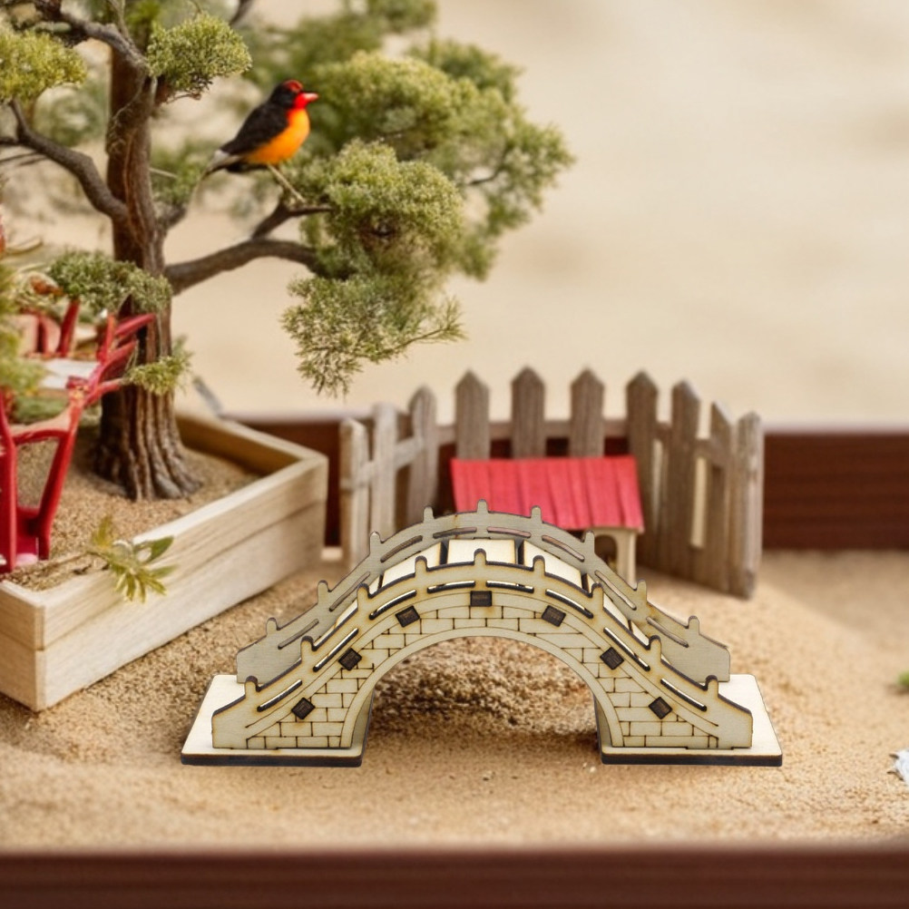 3 Ponts en arche miniatures en - Bonsai Garden Landscape Design avis et prix