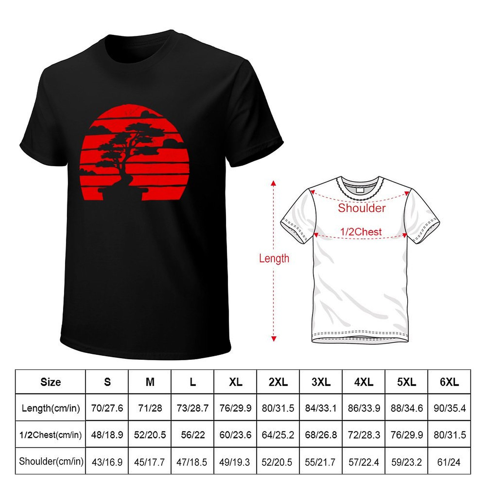 T-Shirt léger pour sports de p - Bonsai Tree Garden Japan avis et prix