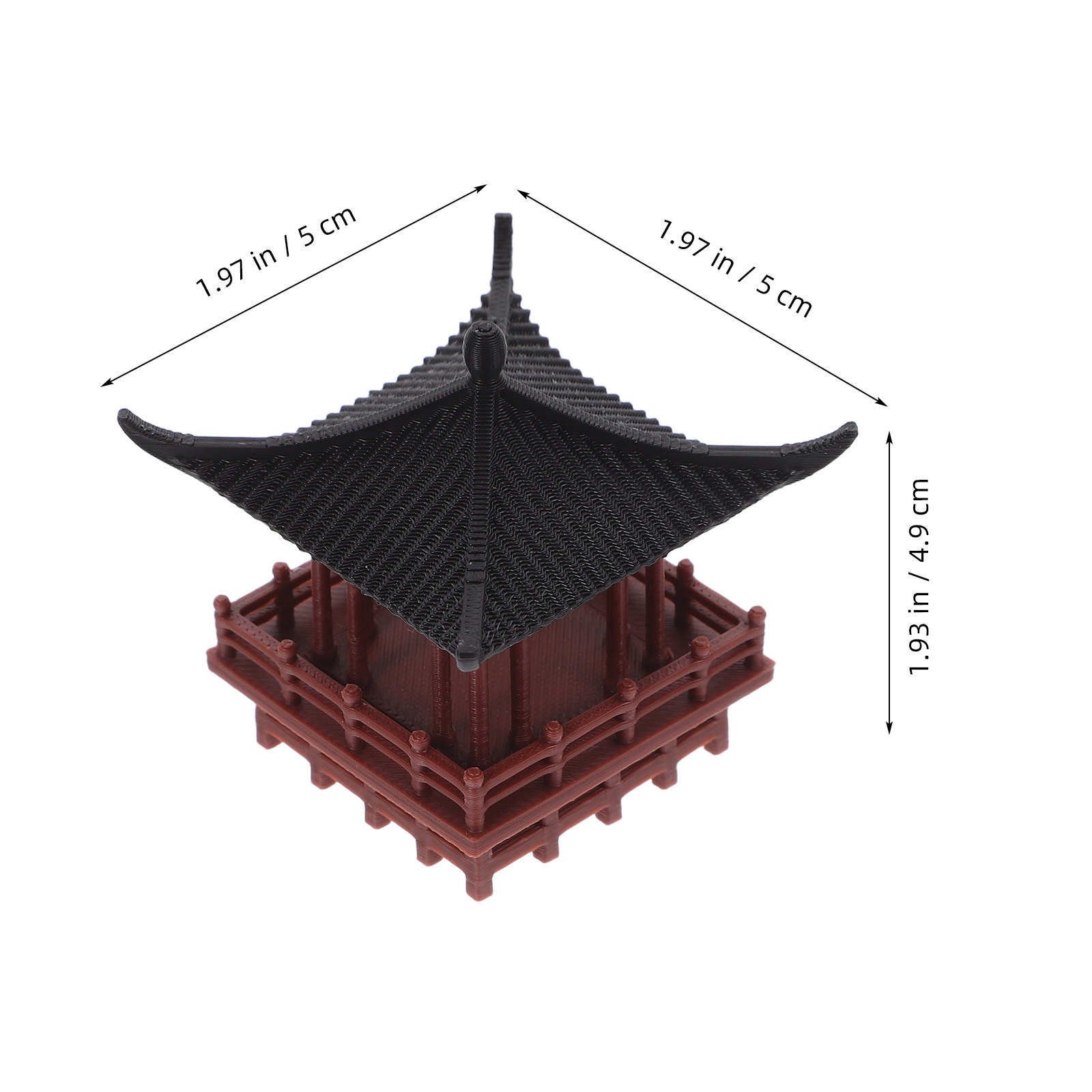 Ornement miniature de pavillon - Bonsai Garden Landscape Design avis et prix