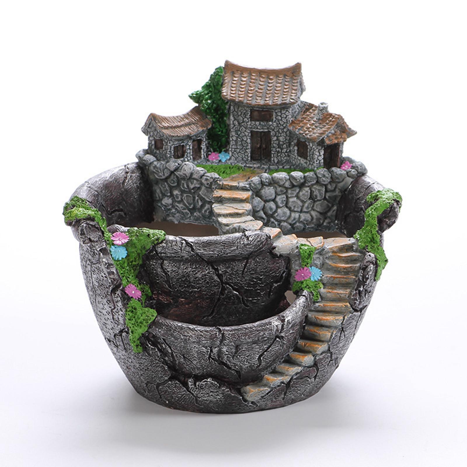 Pot de fleurs décoratif pour j - Bonsai Garden Landscape Design avis et prix