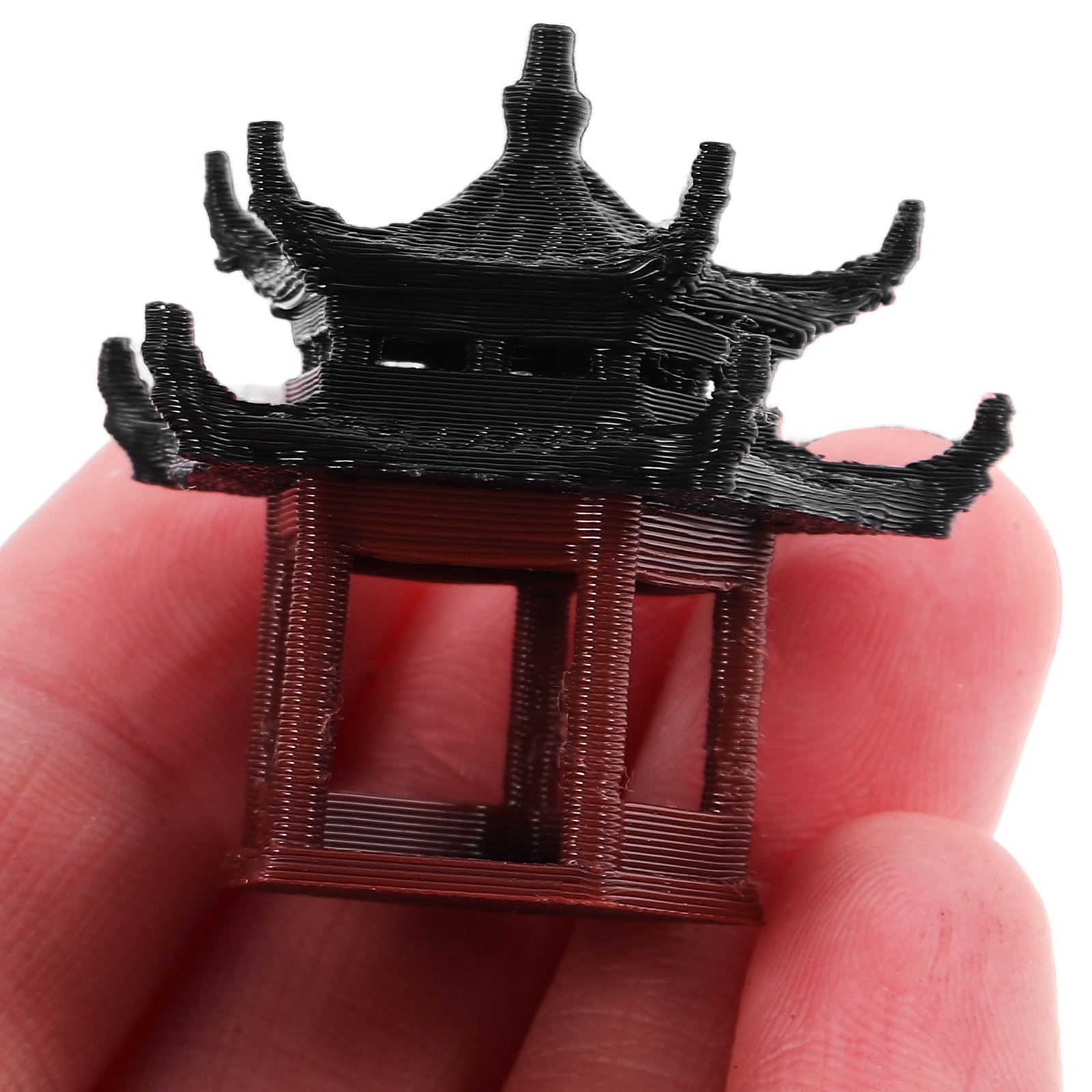 Mini-pagode de 3,5 cm à double - Bonsai Garden Landscape Design avis et prix