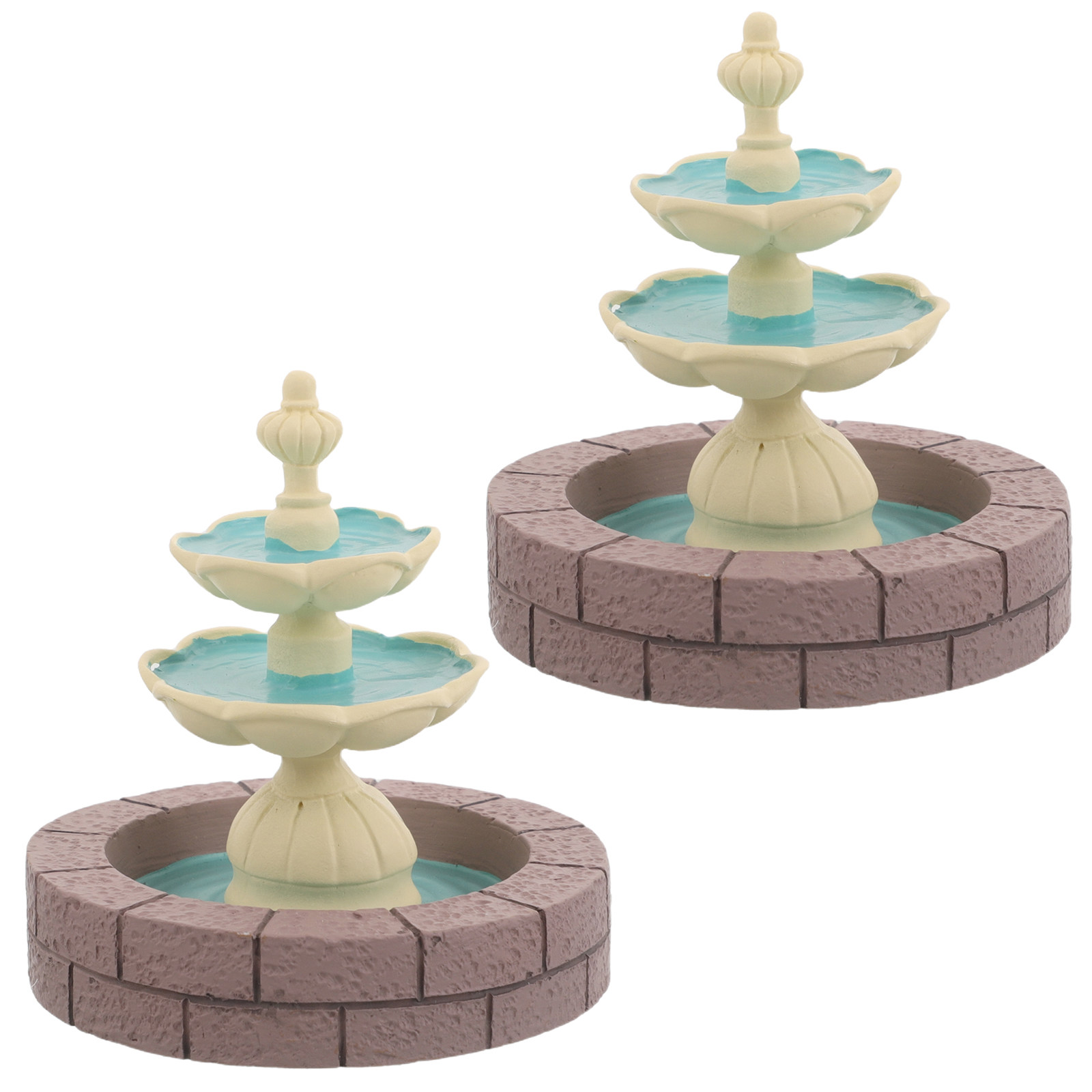 2 pièces de mini fontaines déc - Bonsai Garden Miniature avis et prix