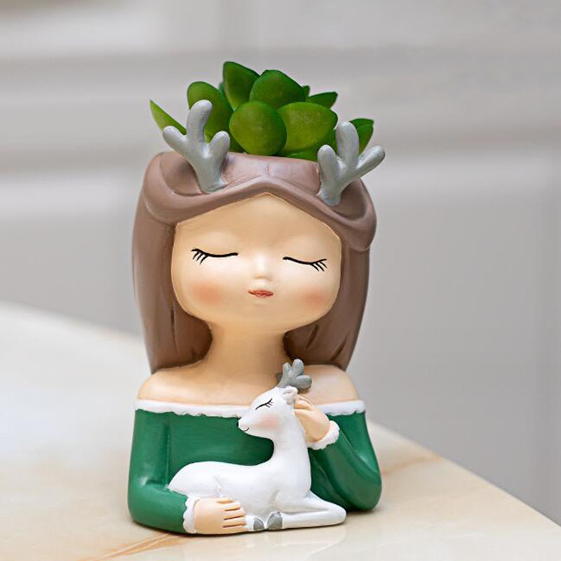 Pot de fleurs charnu en résine - Bonsai Garden Europe avis et prix