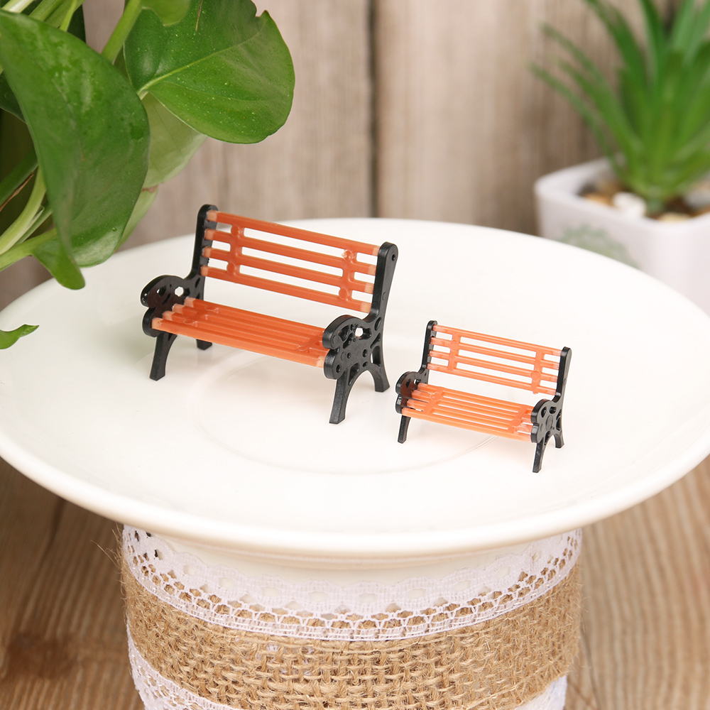 Tabourets de banc miniatures e - Bonsai Garden Miniature avis et prix